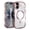 Pink, variant on Allytechgroup Magnetic Wave Curly Soft Shell Fashion Cell Phone Case with Protective Case Cover for Apple iPhone 17, Blue