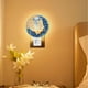 thumbnail image 3 of Luz nocturna acrílica con temática marina | Lámpara de pared decorativa con enchufe y suave brillo para habitaciones infantiles, dormitorios y pasillos | Bajo consumo y enchufe giratorio de 360°, 3 of 4