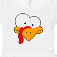 thumbnail image 3 of Inktastic Thanksgiving Goofball Turkey Face Girls Baby Dress, 3 of 4