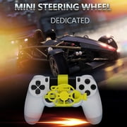 Yammee Mini Steering Wheel for Controller Racing Game Steering Wheel Controller Racing Gaming Accessories