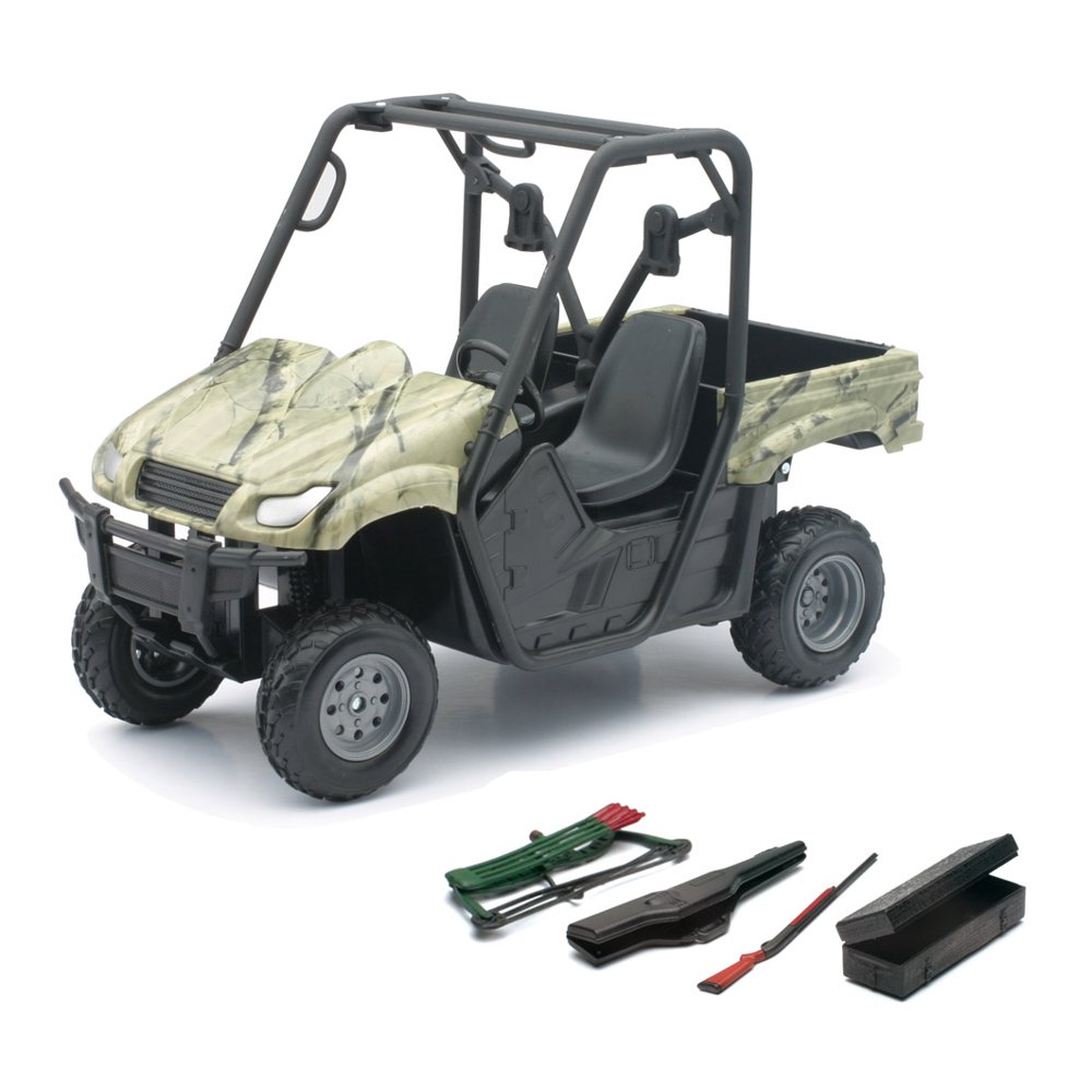 New Ray Toys 112 Scale DieCast Replica Green Camo Side By Side ATV SS