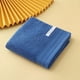 thumbnail image 1 of Zhuge Toallas de algodón extragrandes de color liso, 6 unidades, suaves y muy absorbentes, ideales para ducha, piscina, spa y gimnasio. Uso diario: 15,75 x 31,5 pulgadas (azul)., 1 of 5