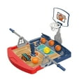 thumbnail image 4 of Juego de juegos de baloncesto de mesa, Mini juego de baloncesto, juguete creativo novedoso, baloncesto deportivo, juguete de escritorio para niños, con 5 bolas, 4 of 8
