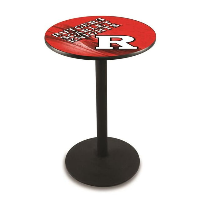 Holland Bar Stool L214B4236Rutger-D2 42 in. Rutgers Scarlet Knights Pub Table with 36 in. Top