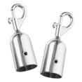 thumbnail image 5 of MLINS 2pcs Cord End Cap Metal Rope Stopper Fastener Rope End Stopper Guardrail Rope End Hook, 5 of 5