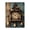 Clock, variant on AIOE Vintage-Style Clock Tin Sign Decor Featuring Roman Numerals And Floral Designs, Measuring Perfect for Living Rooms, Bedrooms, Kitchens, Offices 12x16inch(30x40cm)