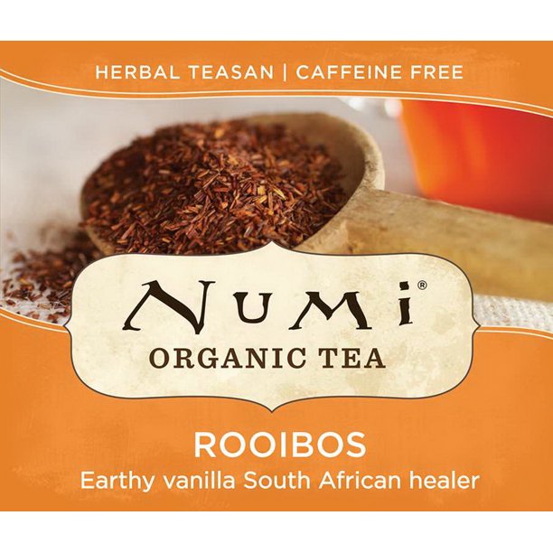 (Price/CASE)Numi Organic Tea 30102 Rooibos Herbal Tea 1100 Count
