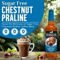 thumbnail image 2 of Syruvia Chestnut Praline Sugar Free Coffee Syrup No-Calorie Coffee Sauce for Coffee, Lattes, Shakes, Smoothies, Desserts, 25.4 Fl. Oz, 2 of 7