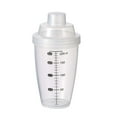 thumbnail image 3 of Botella mezcladora para bebidas de proteína en polvo, multifunción para mezclas de proteínas, botella mezcladora de 200ml para viajes, Bar al aire, 3 of 9