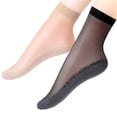 thumbnail image 2 of Medias cortas de terciopelo para mujer, medias cortas de algodón, absorbentes del sudor, antideslizantes, de tubo medio, calcetines cortos, calcetines de masaje para mujer, 2 of 6