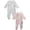 Princess / pink, variant on Disney Princess Belle Tiana Cinderella Newborn Baby Girls 2 Pack Zip Up Snap Sleep N' Plays Newborn to Infant