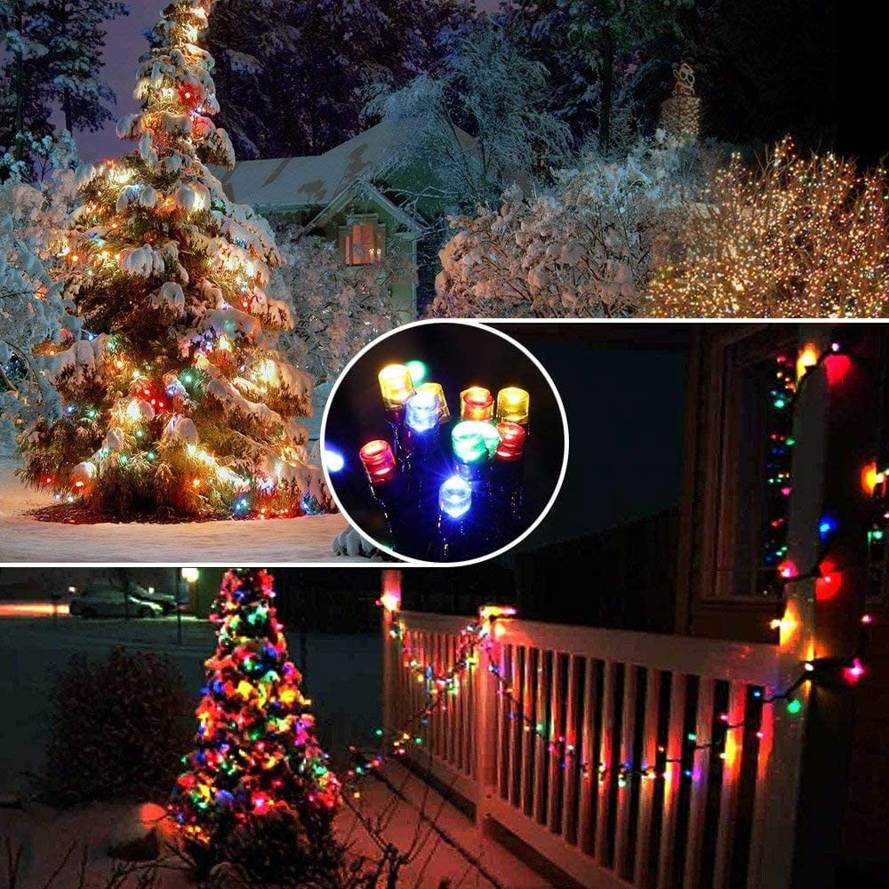 Coloured outdoor top christmas lights
