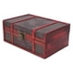 thumbnail image 1 of Caja De Almacenamiento De Madera, Pulida A Mano, Retro, Múltiples Funciones, Bisagra De Aleación, Regalo Perfecto, Caja Del Tesoro Pirata, Decorativa Para La Decoración Del ANGGREK Otros, 1 of 8
