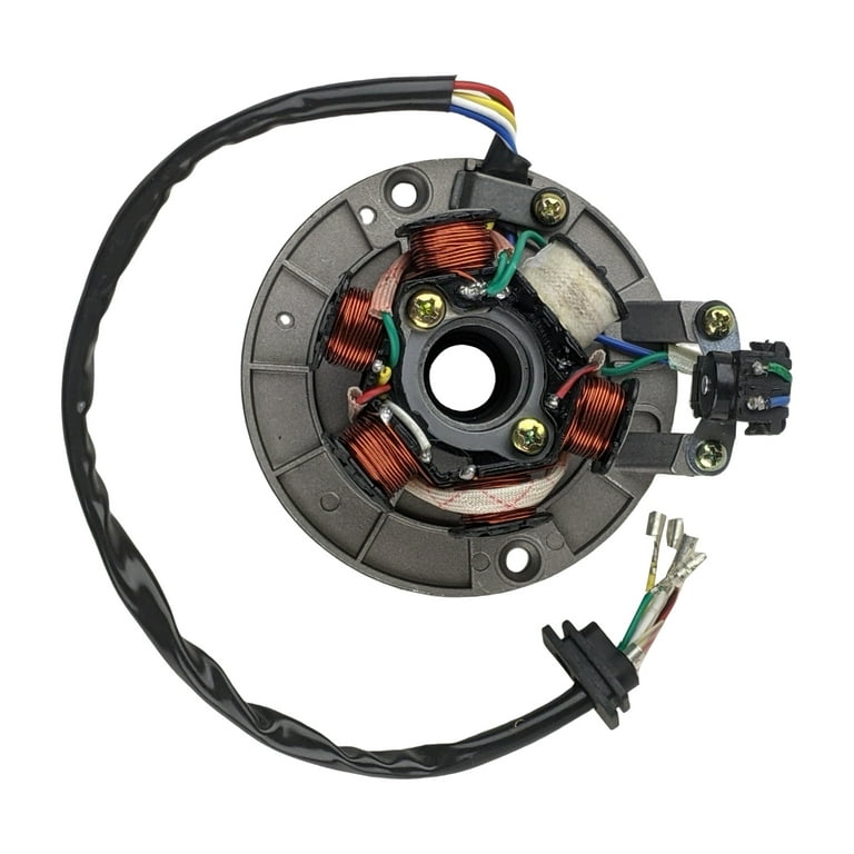 DEMULAX Stator D'allumage Magnéto 5 Fils CA 6 Pôles, For