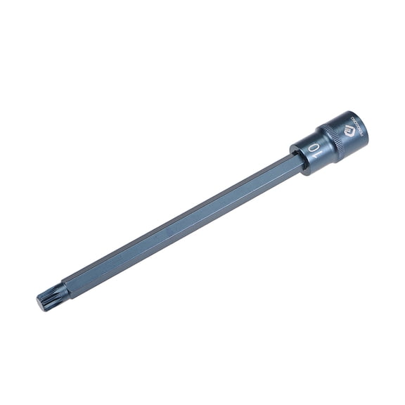 Uxcell 1/2-Inch Square Drive x M10 Metric Extra Long Spline Bit Socket, 8 Inch Length
