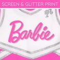 thumbnail image 4 of Conjunto de atuendo de Barbie, vestido de animadora para niñas grandes, rosa/blanco, 14-16, 4 of 6