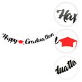 thumbnail image 1 of unbranded 1Ud Graduación Banner De De Colgar Para Fiesta Con Textura Cómoda, 1 of 8
