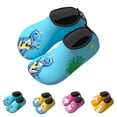 thumbnail image 2 of OOOUM Non Slip Water Shoes For Kids Comfortable Soft Swim Shoes Cute Graphic Beach Shoes Toddler Aqua Summer Flats BU1 CN:29, 2 of 8