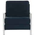 thumbnail image 3 of SAFAVIEH Walden Modern Tufted Linen Accent , Navy Velvet, 3 of 5