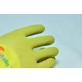thumbnail image 3 of G & F JustForKids All-Purpose Gloves with Premium Micro-Foam Texture Coating, 1 Pack, Yellow/Green, 3 of 9