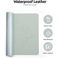 thumbnail image 4 of 23.6" x 13.8" Leather Desk Pad Protector, Office Desk Mat, Large Mouse Pad, Non-Slip PU Leather Desk Blotter, Laptop Desk Pad, Waterproof Desk Writing Pad for Office and Home, 4 of 9