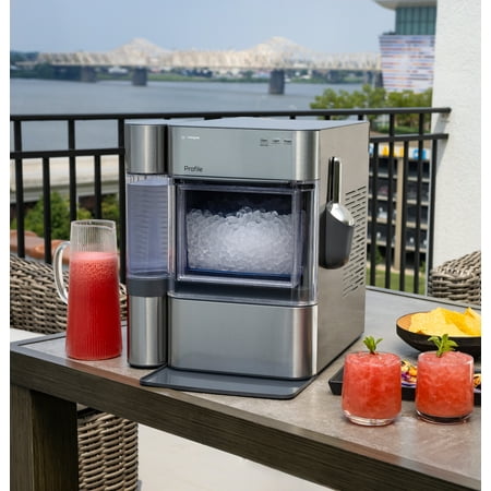 GE Profile™ Opal™ 2.0 Ultra Nugget Ice Maker with Side Tank and Scale Inhibiting Filter