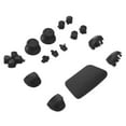 thumbnail image 6 of Controller Button Set Replacement Compatible For PlayStation 5 PS5 (16 Pieces) - Midnight Black, 6 of 6