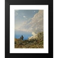 thumbnail image 2 of Edmund Berninger 14x18 Black Modern Framed Museum Art Print Titled - Coast at Amalfi, 2 of 5