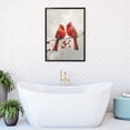 thumbnail image 7 of WFSposter Red Cardinal Canvas Wall Art Cardinal Bird Standing on a Branch Picture Prints Winter Animal Painting Christmas Wall Decor Artwork Framed Grey,12x18", 7 of 7