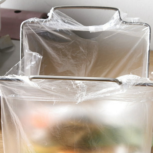 Luxshiny Bolsas Plegable De Acero Inoxidable Para Cocina Y Jardín Con Duradero Y Antióxido Color Plata