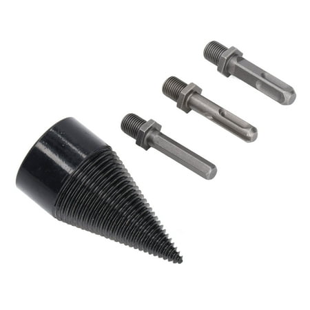 

Cone Wood Drive Drill Carbon Steel Firewood Splitter Drill Bit For Household 38mm 45mm 50mm