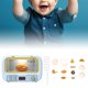 thumbnail image 3 of Microondas de juguete para niños con luces y sonidos, ideal para jugar con comida y juguetes de cocina. Azul, 3 of 6