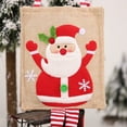 thumbnail image 5 of Christmas Treat Bags, Children Holiday Parties Teachers Decorations Linen Xmas Tote Bag with Feet for Boys Girls Christmas Party Favor Decor, 5 of 9