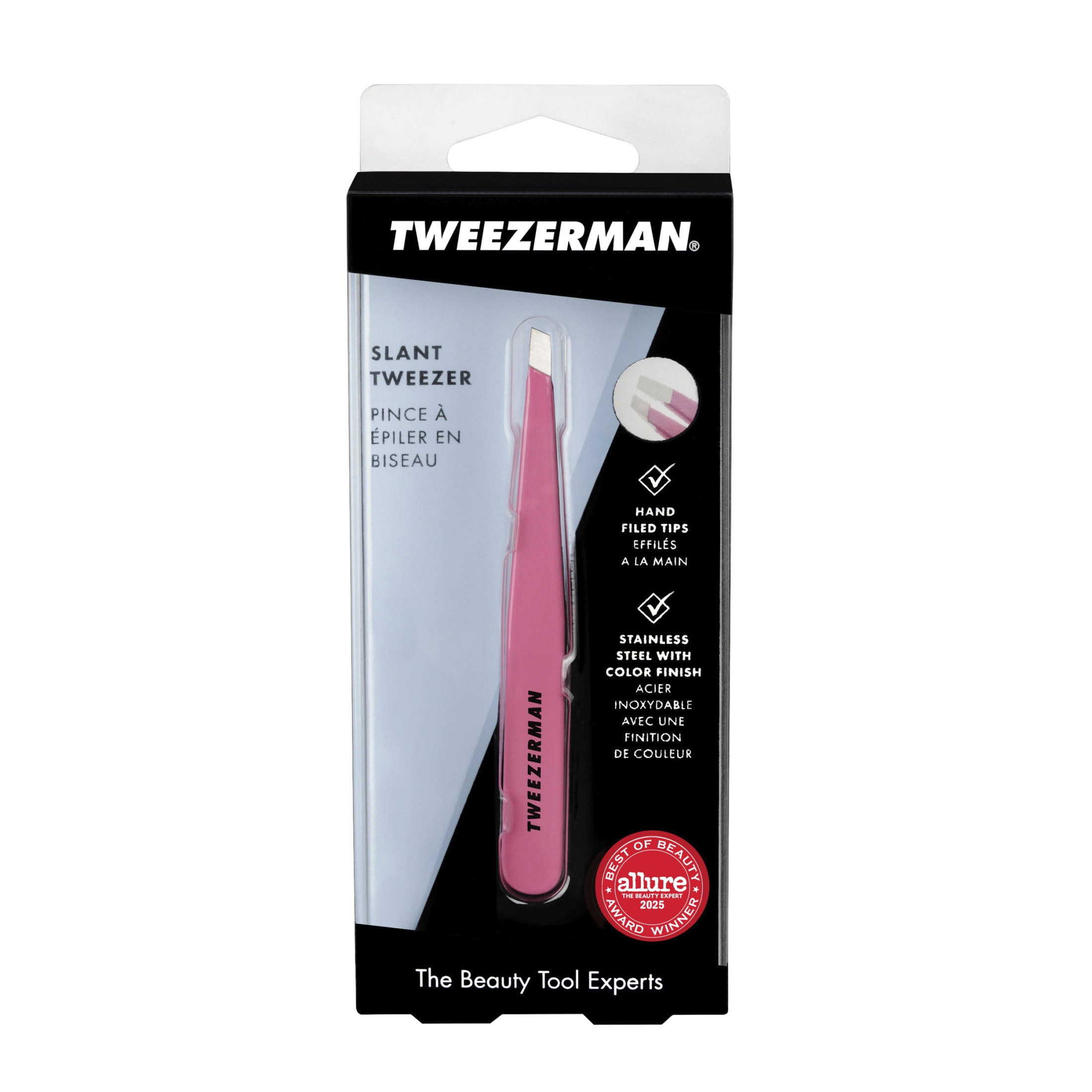 Tweezerman Pretty In Pink Slant Tweezer