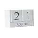 thumbnail image 5 of Bloques de Calendario de Madera de Escritorio Calendarios Y Suministros de Escritorio Calendario Decorativo Baoblaze Bloques de calendario de madera, 5 of 7