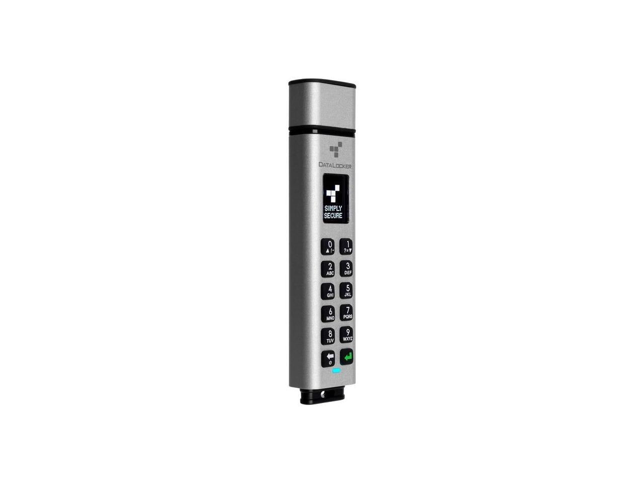 DataLocker Sentry K350 512GB USB 3.2 (Gen 1) Type A Flash Drive - 512 GB - USB 3.1 (Gen 1) Type A, USB 2.0 Type A - 300 MB/s Read Speed - 200 MB/s Write Speed - 256-bit AES - 3 Year Warranty - TAA ...