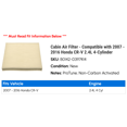 thumbnail image 2 of Cabin Air Filter - Compatible with 2007 - 2016 Honda CR-V 2.4L 4-Cylinder 2008 2009 2010 2011 2012 2013 2014 2015, 2 of 2