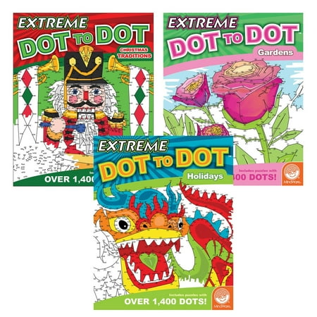 Extreme Dot to Dot: Magic Moments Set of 3, TOYS THAT TEACH: Studies show that connect-the-dot puzzles are one of the best tools for teaching children a multitude of.., By