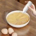 thumbnail image 4 of Handheld Milk Frother | Mini Electric Coffee Frother Whisk | Cappuccino Creamer | 15-Second Foam Maker | Portable for Coffee, Milk, Eggs & Sauces | Requires 2 AA Batteries, 4 of 7