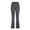 Dark Gray, variant on Azrian Womens Slim Flare Trousers Womens Stretch Yoga Leggings Fitness Running Gym Sports Full Length Active Pants