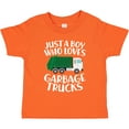 thumbnail image 3 of Inktastic Just a Boy Who Loves Garbage Trucks Boys Toddler T-Shirt, 3 of 5