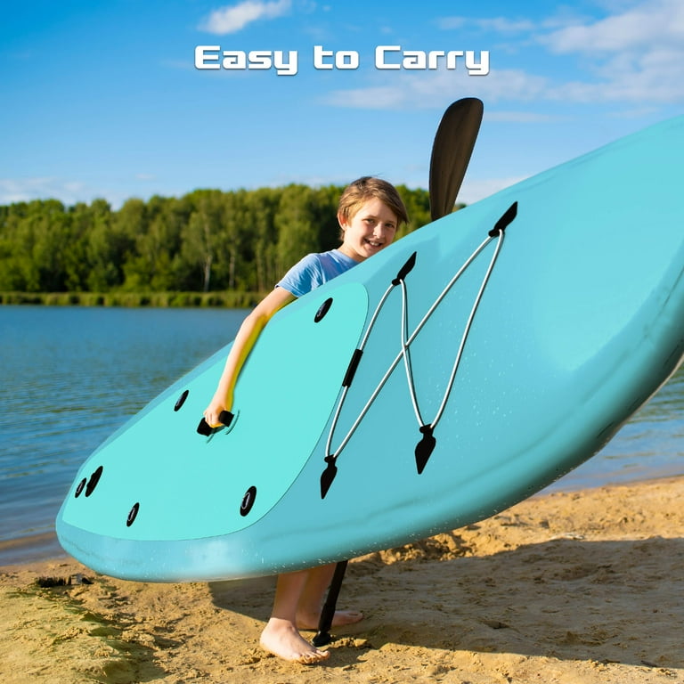 FitRx 10ft. Inflatable Paddle Board with Aluminum Adjustable