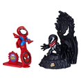 thumbnail image 1 of Set de juego Marvel Stunt Squad Spider-Man contra Venom con figuras, 1 of 4