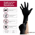 thumbnail image 2 of Microflex MidKnight MK-296-M Nitrile Gloves Medium (3 Boxes of 100), 2 of 3
