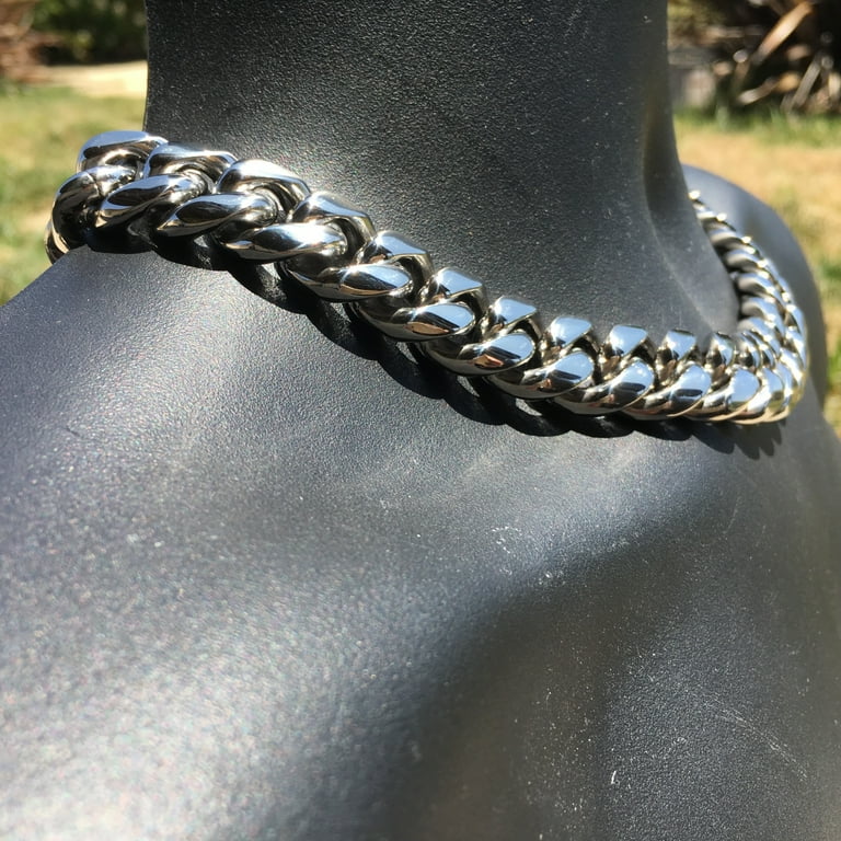 Silver Cuban Link Chain- 18mm | GOLDZENN Jewelry 20