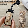 thumbnail image 4 of Palo selfie universal para teléfono celular para perros, sujeta la comida favorita de la mascota para atraer su atención, herramienta para selfies para mascotas (negro), 4 of 5