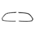 thumbnail image 2 of 2 embellecedores de cubierta de botón de volante de fibra de carbono para coche, de repuesto, apto para Q50 , embellecedor de Negro shamjiam Cubierta para el volante, 2 of 8