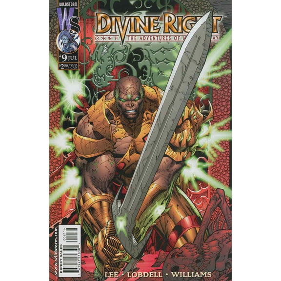 Divine Right #9 VF ; Wildstorm Comic Book