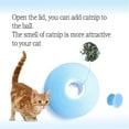 thumbnail image 5 of Pelotas que emiten sonidos para gatos y gatitos de interior: juguetes interactivos para gatos con hierba gatera, 3 opciones coloridas, 5 of 5
