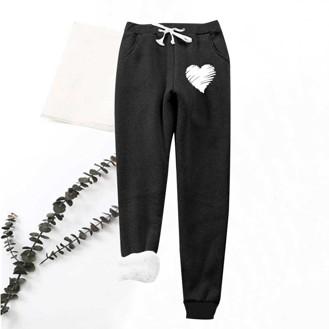 ZVAVZ Fleece Leggings for Women Winter Thick Warm Leggings Butterfly Printed Pants Plus Size Drawstring Stretchy Tights With Pockets Warm Leggings for Women Winter
